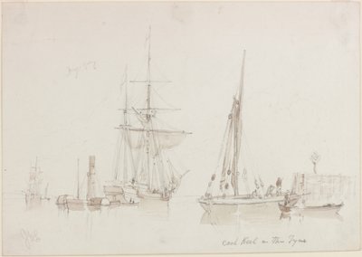 Coal Keel on the Tyne by John Wilson Carmichael
